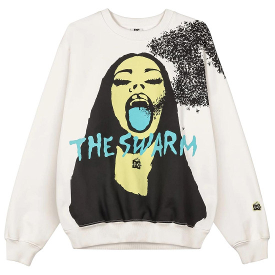 Grimey Ανδρικό φούτερ The Swarm Dc Shoes x Grimey Raw Honey Sweatshirt